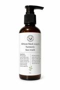 African black soap and Turmeric facial wash